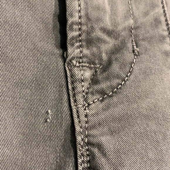 J Brand ‘ginger’ mid rise utility pant in silver fox - Picture 6 of 12